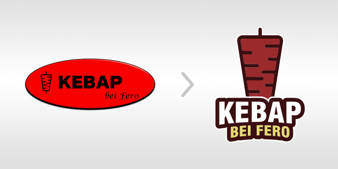 Kebap bei Fero - Logo redesign