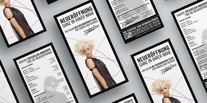 Salon Özer - Flyer design